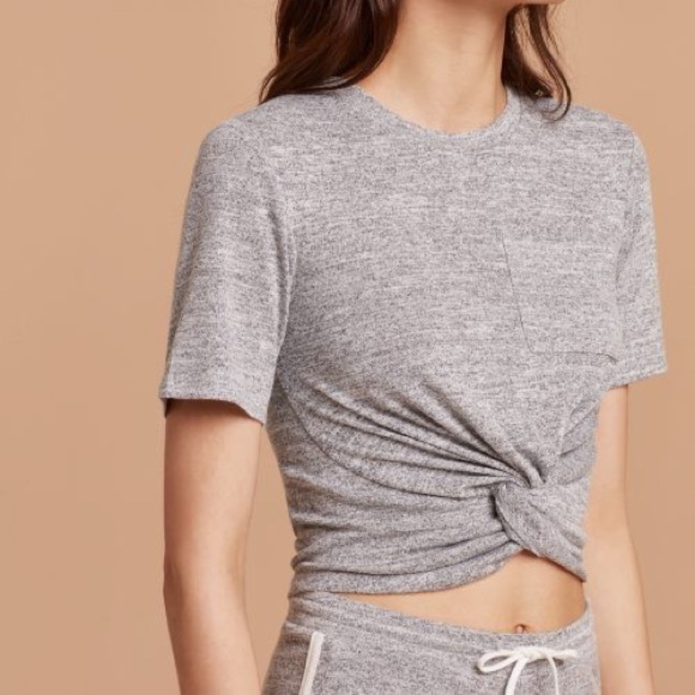 Grey aritzia tee shirt